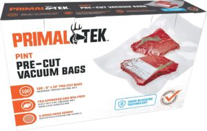6” x 10” Pre-Cut Vacuum Bags – 100 Pint Bags