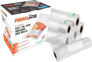 8” x 20’ Cut-to-Size Vacuum Bag Rolls — 6 Rolls