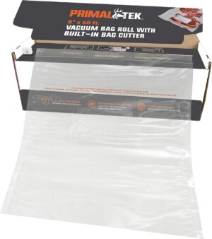 8” x 50’ Vacuum Bag Roll with Built-In Bag Cutter